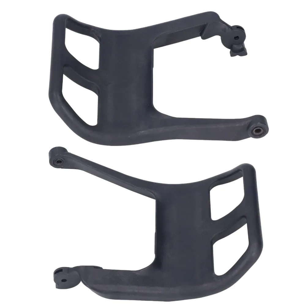 Black Chain Brake Baffle ABS Curved Chain Saw Guard Plate Lightweight Easy Install for STIHL MS660 066 MS650