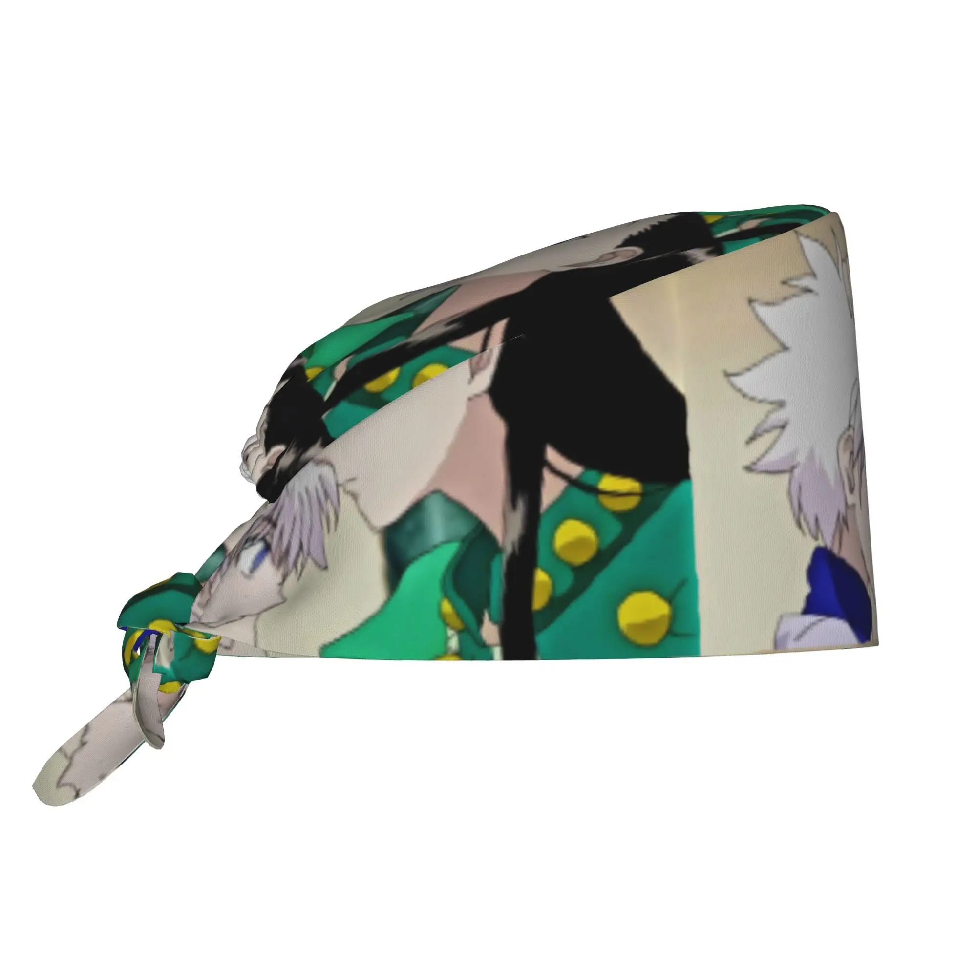 touca-cirurgica-personalizada-hxh-anime-para-profissionais-de-saude-unissex-touca-de-enfermagem-e-medico
