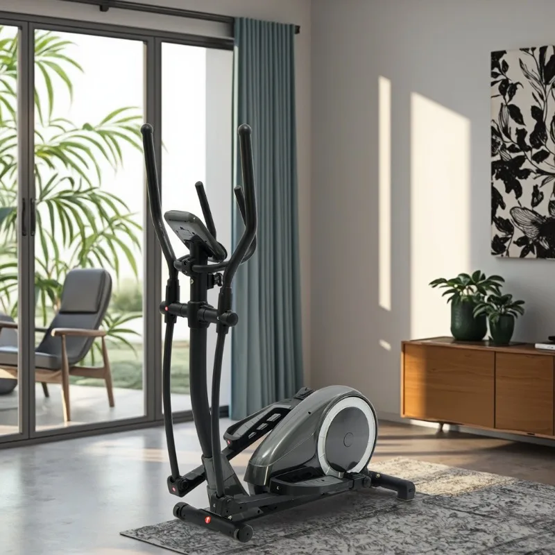 

2025 Eco-Friendly Magnetic Elliptical Cross Trainer - Sustainable Indoor Fitness Equipment with Bulk Custom Branding