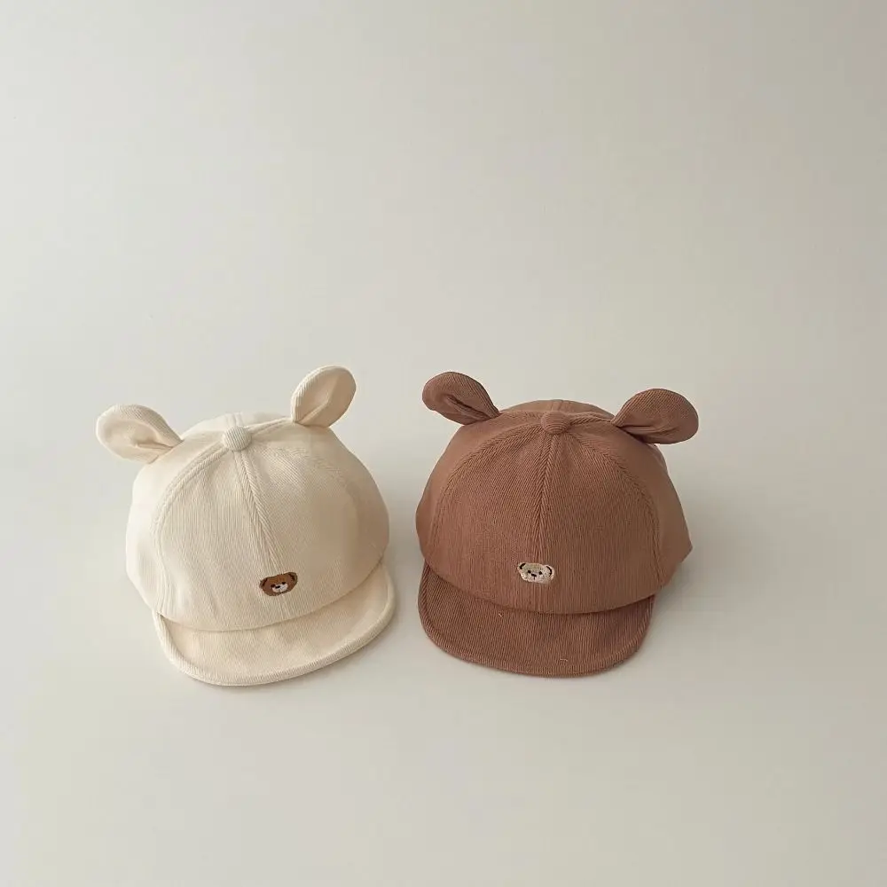 

Baby Hat New Cartoon Children Sun Hat Outdoor Korean Hat Boys and Girls Cute Bear Infant Cap
