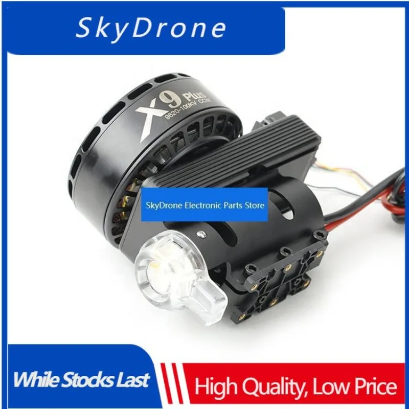 SkyDElHobbywing XRotor X9 Plus Brush Motor Power System 11-13kg/axis 100rpm/V For DIY 20L/25L Multirotor Agricultural Spraying
