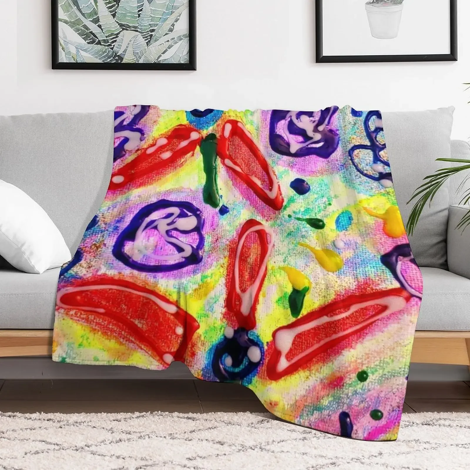Flowers of Glass Throw Blanket Versatile Cozy Throw Blanket for All Occasions