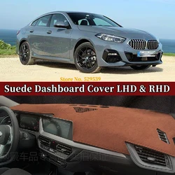 Car Suede Dashmat Automobile Dashboard Cover Dash Mat Anti-UV For BMW 2 Series Gran Coupe F44 2I8I 220I 228I 218D 2021 2022 2023