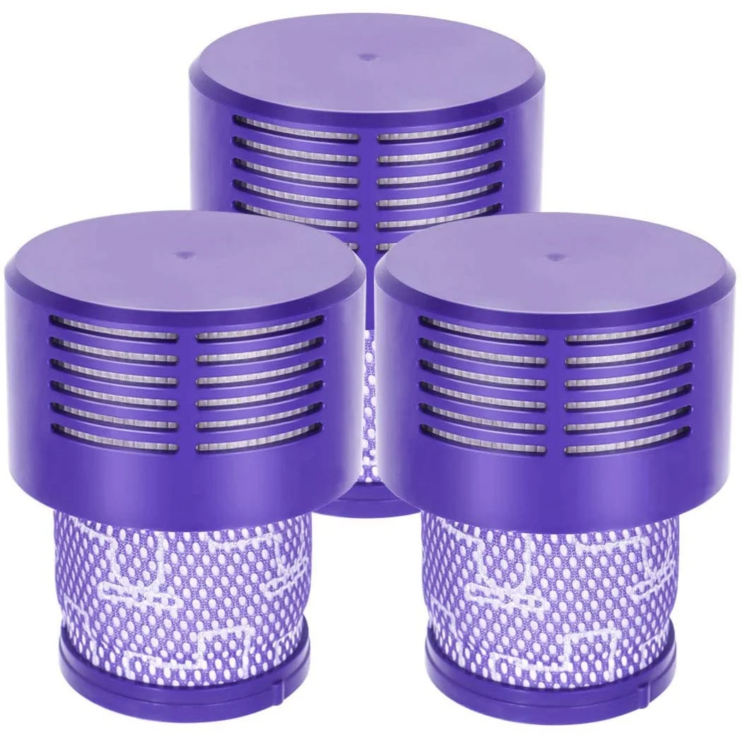 Lot de 3 HEPA de remplacement V10 Pound pour Dyson V10 SV12, pièce n ° 969082, lavable et réutilisable
