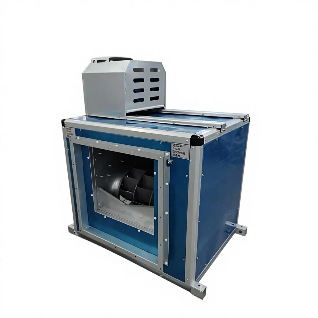 HTFC(DT) Cabinet-Type Centrifugal Fan Fire Protection Ventilation Dual-Purpose Fan High-Quality Channel Steel C-Steel Welding
