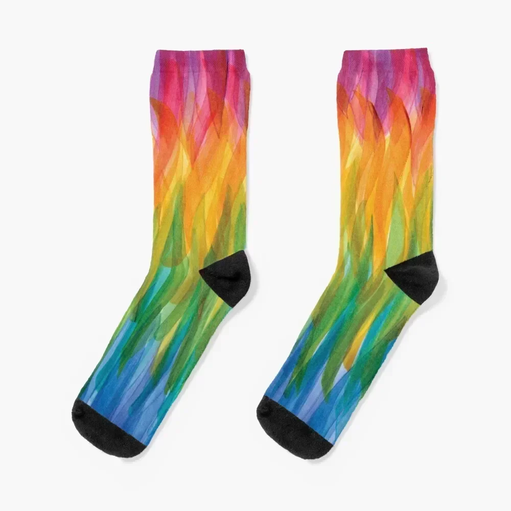 

Prismatic Dance Card Socks valentine gift ideas Running Male Socks Women's