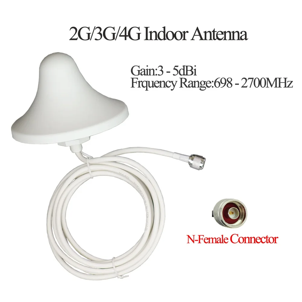 Imagem -03 - Zqtmax a Divisor 2g 3g 4g Antena para 700 800 850 900 1800 2100 2600 Mhz Repetidor Cdma Gsm Dcs Peças Impulsionador de Sinal Móvel