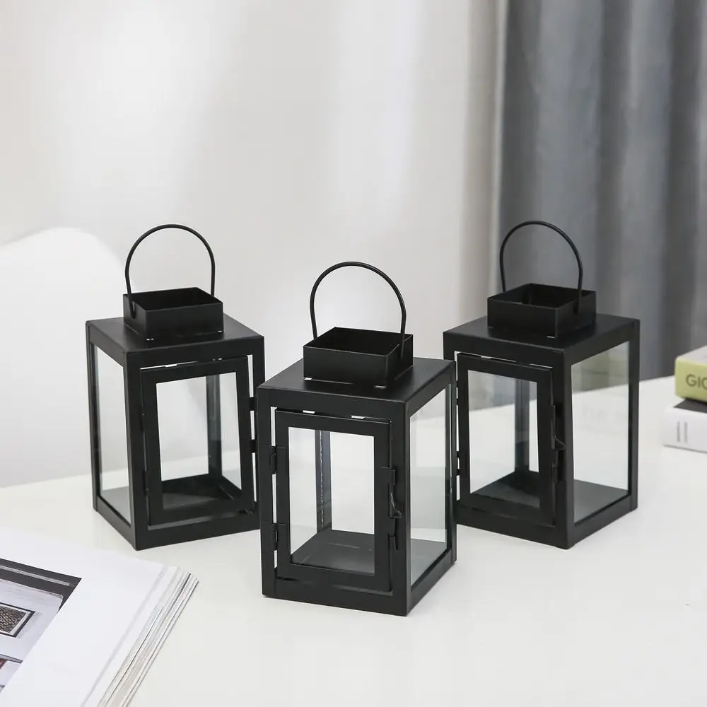 Hanging lantern outdoor Christmas Candle Holder Lawn Camping Decoration Landscape Courtyard Garden Candle Lantern