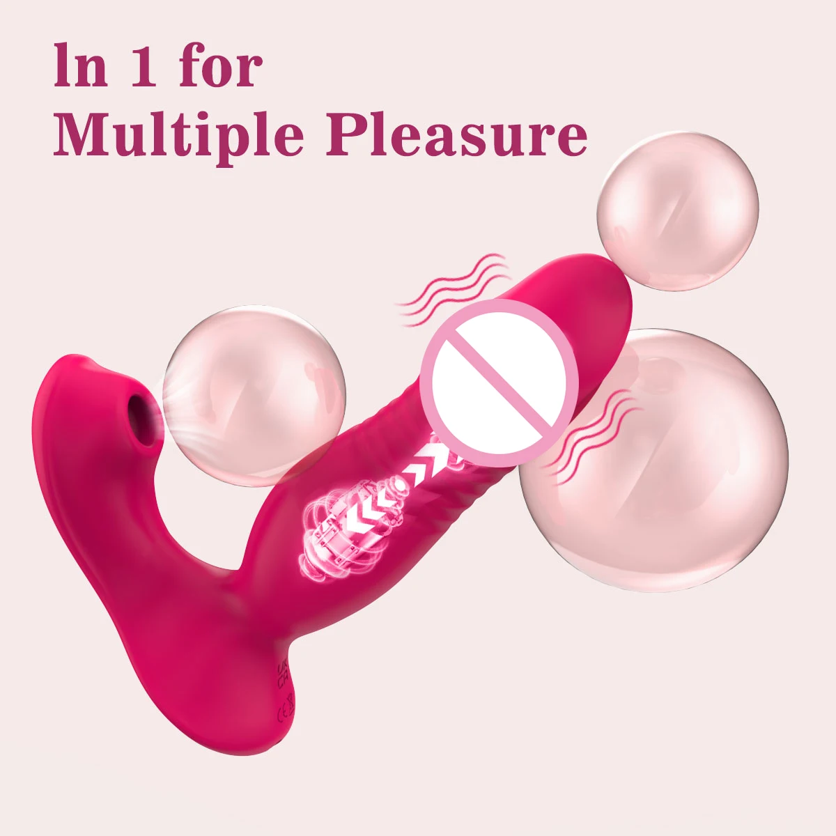 Thrusting Dildo Sucking Vibrator Sex Toy for Women Clit Stimulator 9 Mode G Spot Clit Nipple Wearable Vibrator Adult Product 18+ - view 3