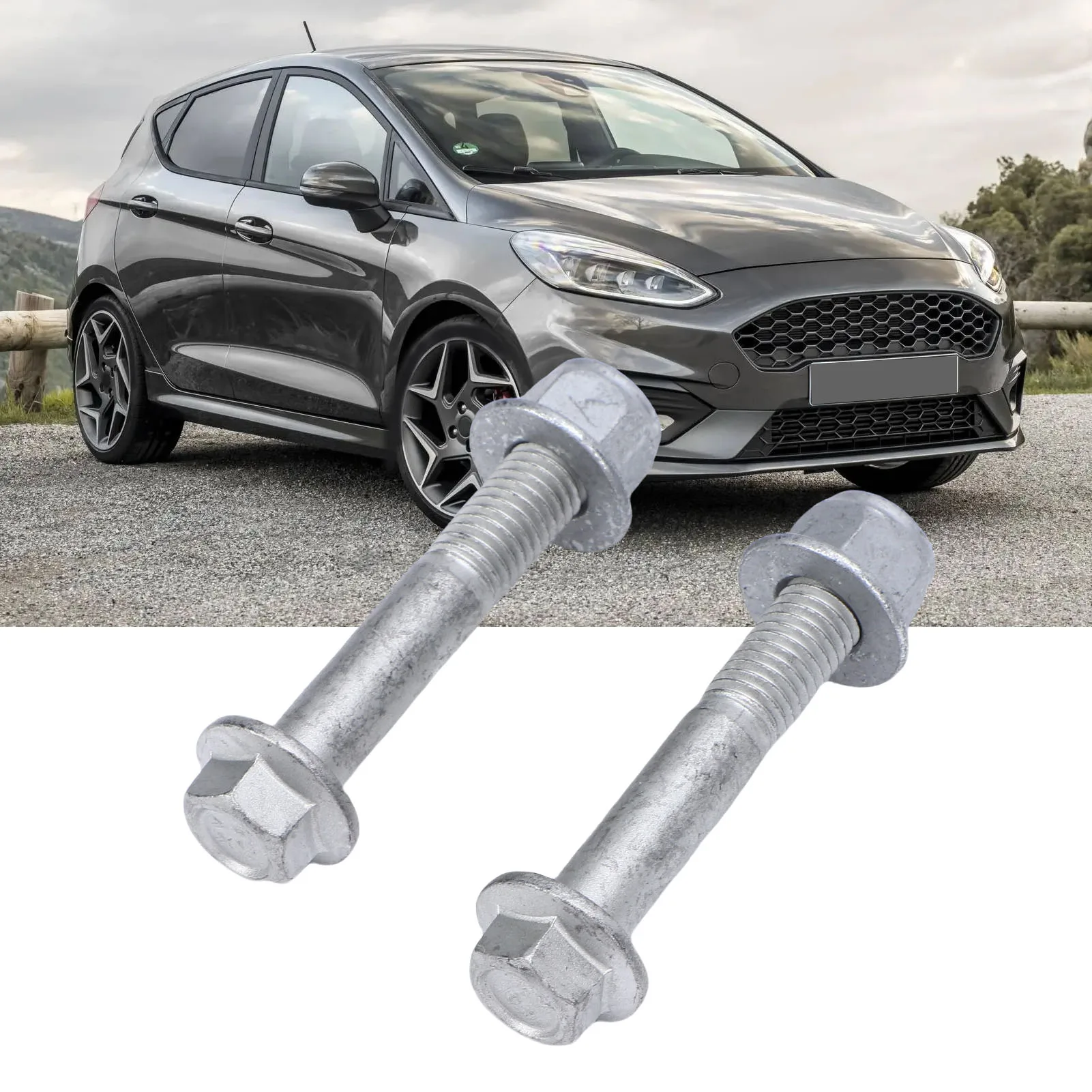 

2Pcs Car Suspension Control Arm Bolt 1513400 1542515 Control Arm Pinch Bolt Kit Replacement for Fiesta 2008-2020