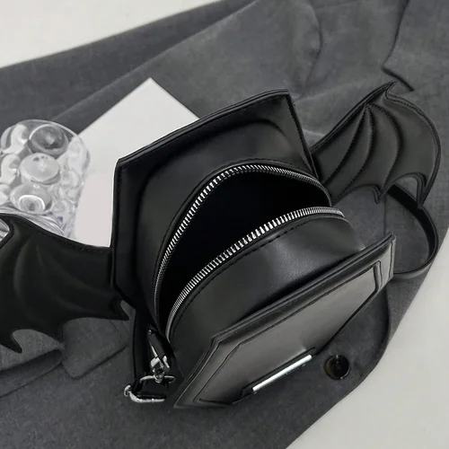 Imagen 2 del producto Bolso de hombro para mujer, mochila de estilo gótico steampunk de moda, ligera y portátil, elegante e informal