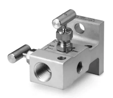 SS-V2BF8-FL الفولاذ المقاوم للصدأ 2 صمام مجموعة صمامات الأجهزة 1/2 بوصة. أنثى شفة MSS الكرة رئيس #1