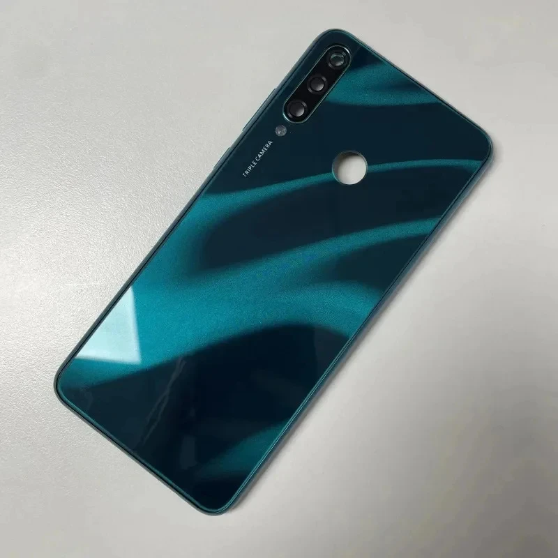 

For Huawei Y6P 2020 MED-LX9 MED-LX9N Back Battery Cover Rear Door Housing Case Panel Repair parts For Huawei Y6P Battery cover