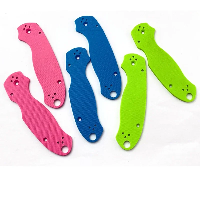 

1 пара ручек G10 для серии Spyderco Para3 C223 — нескользящая ручка и материал накипи, принадлежности для изготовления ручек ножей для рукоделия своими руками