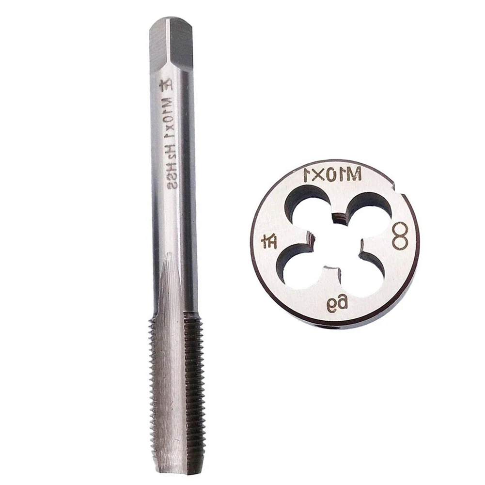 Gewindebohrer und Gewindeschneider 1 * M10 X 1,0mm Gewindeschneider 1 * M10 X 1,0mm Gewindebohrer 1,0mm HSS Langlebig Hochwertig 1,0mm Gewindebohrer – Detail 6