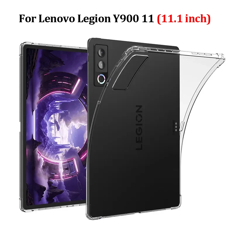 For Lenovo Legion Y900 11 Case 11.1inch Soft TPU Tablet Case For Coque Lenovo Legion Y900 11 2026 TB711FU Transparent Back Cover