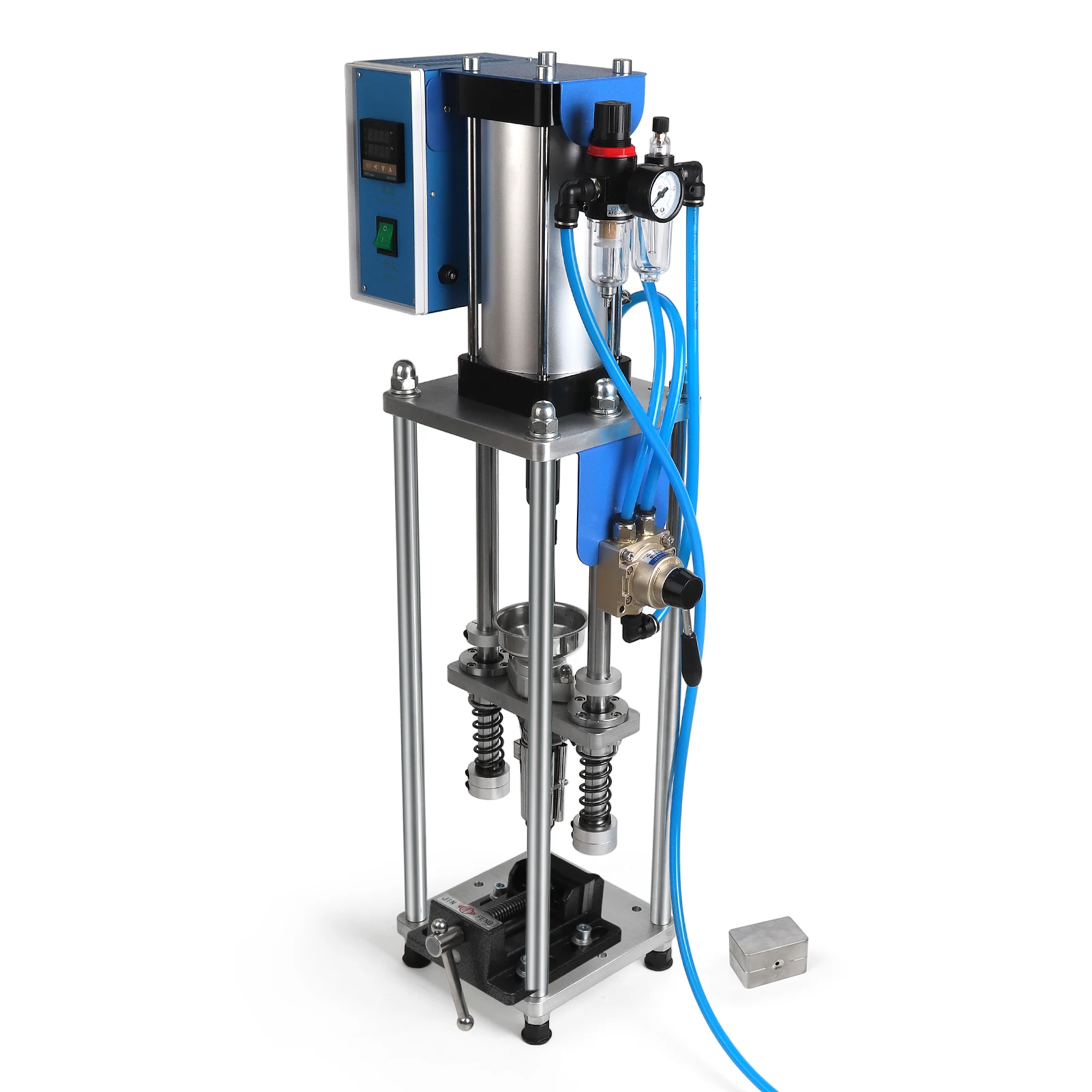 Vertical Plastic Injection Molding Machine Desktop Plastic Injection Molding Machine USB Head Plug Molding Machine