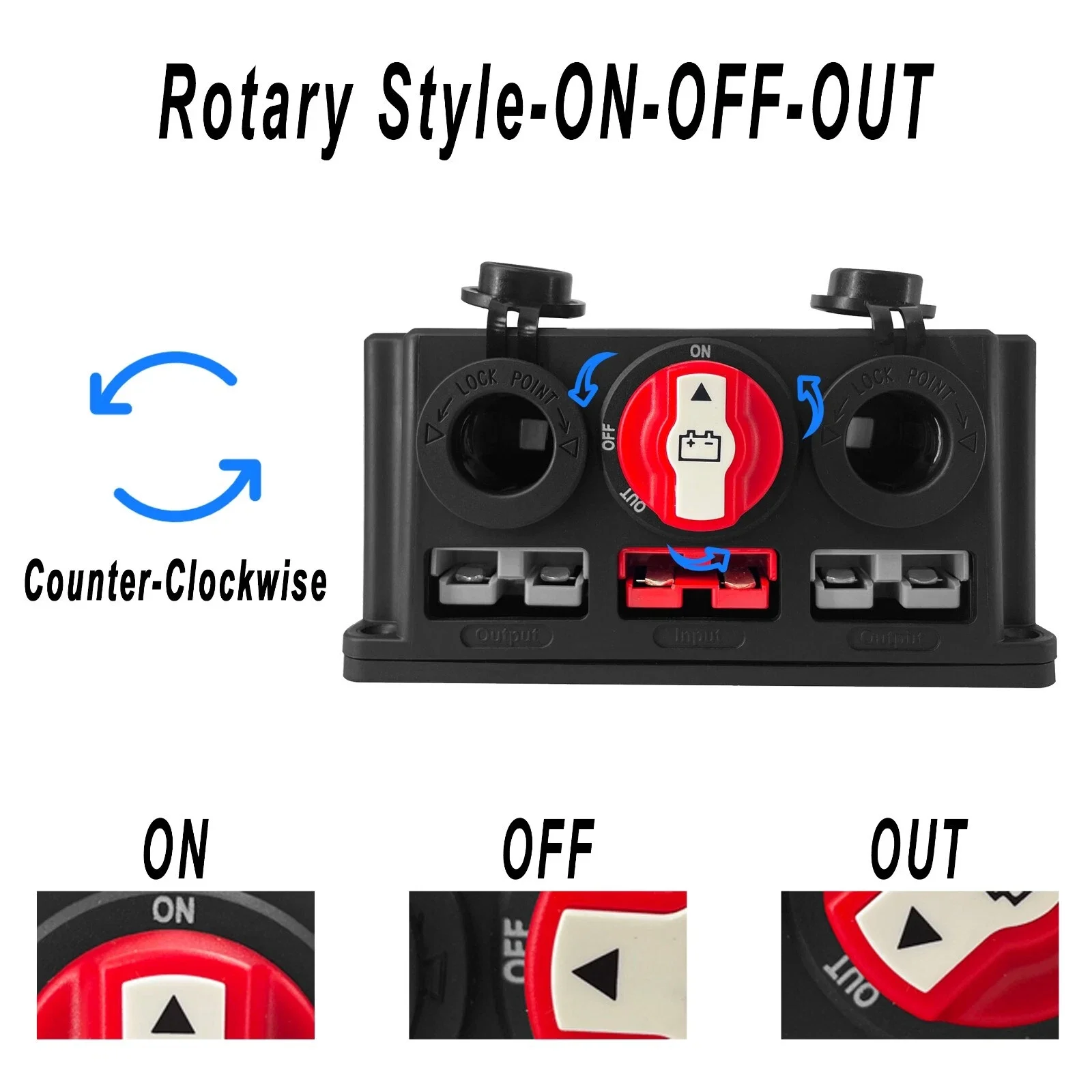 

12V/24V DC Mini Power Distribution Control Box USB Switch Panel for Boat Car