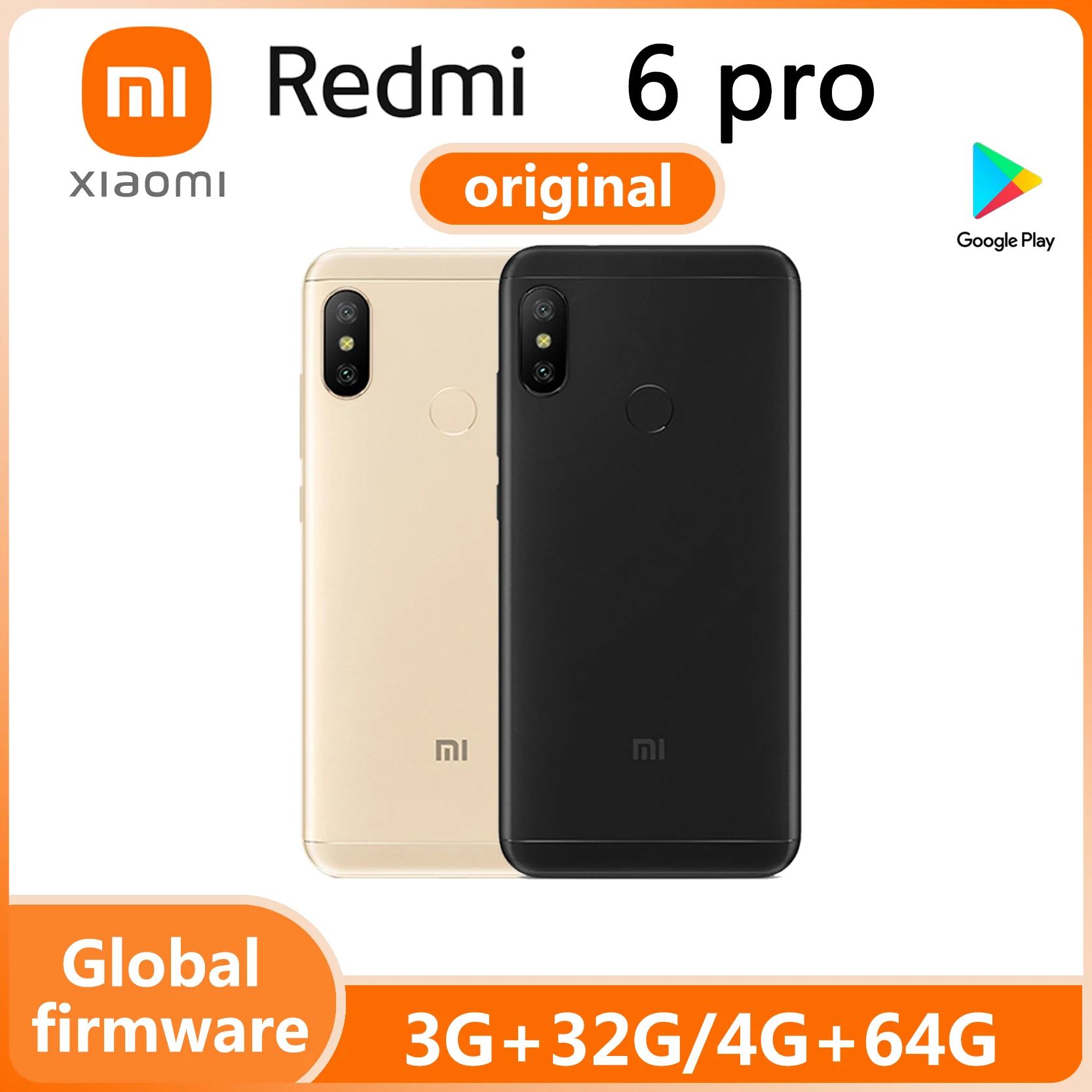 

xiaomi redmi 6 pro smartphone Currently available fast shippingused phone