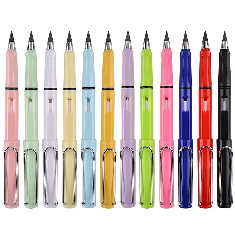 1 pznew Infinite writing Pencil Ink free novità Eternal Pen Art Sketch drawing tool regalo per bambini materiale scolastico cancelleria