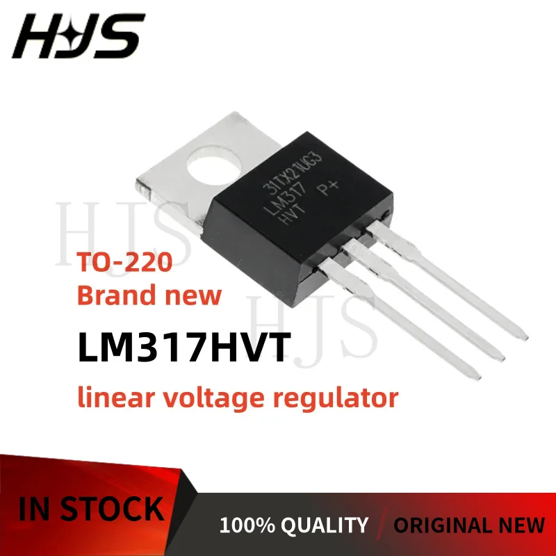 10-30PCS LM317HVT LM317 LM317HV TO-220 Adjustable linear voltage regulator 100% New