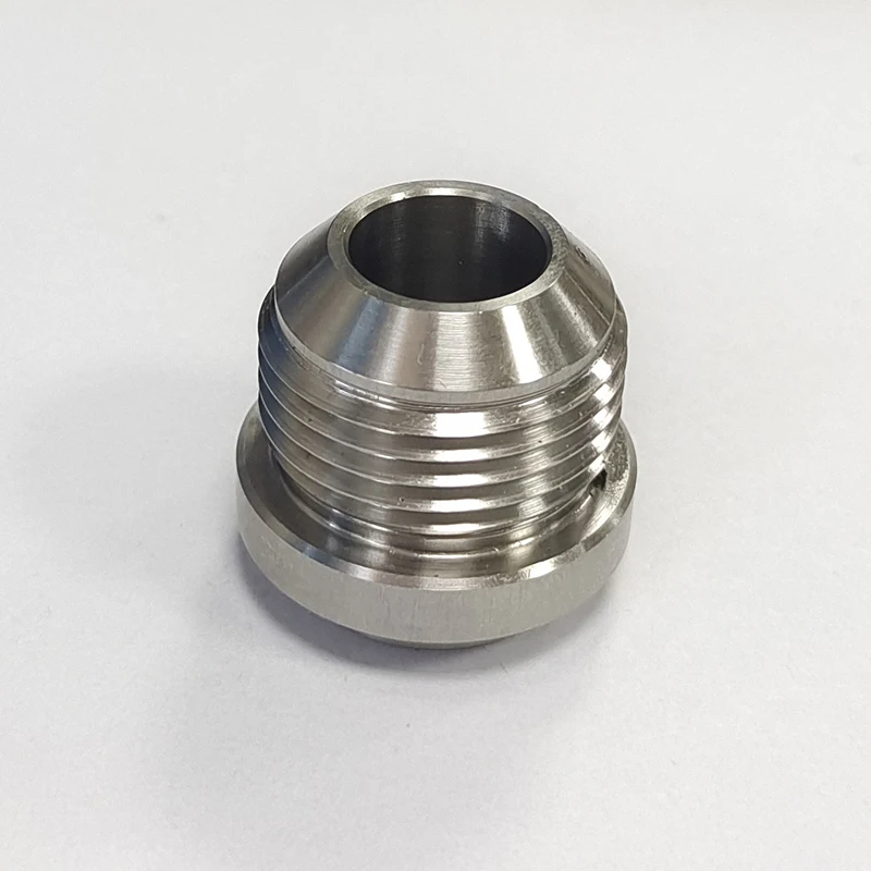 10AN AN 10 MALE 304 / 304L STAINLESS STEEL WELD ON / WELD IN FITTING BUNG