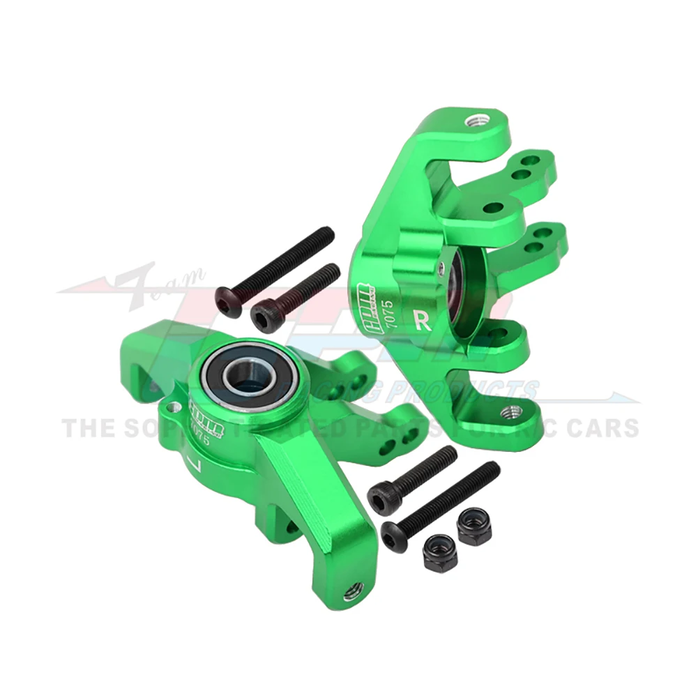 GPM 7075 Alloy Front Spindle Set For LOSI 1/6 Super Baja Rey 1.0 / 2.0