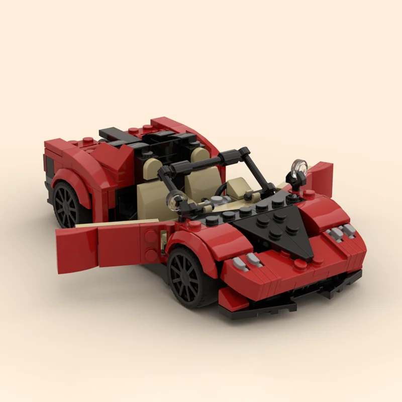 342pcs MOC Pagani Huayra City Champions Model Building Blocks Construction Creative Toys Education Brick Christmas Gift Birthday