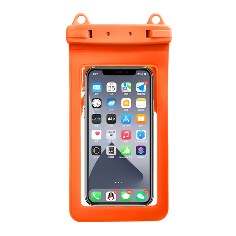 Caso de telefone impermeável universal celular saco seco acessórios móveis