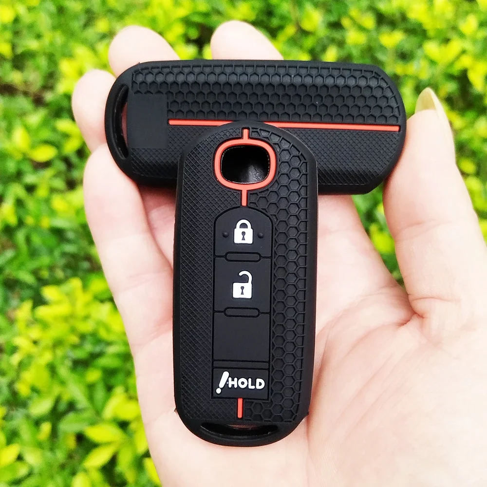 New Silicone Car Key Case for Mazda 2 3 6 Demio Atenza Axela CX-5 CX5 CX-3 CX7 CX-9 3 4 CX30 Key Cover 3 4 Buttons Accessories