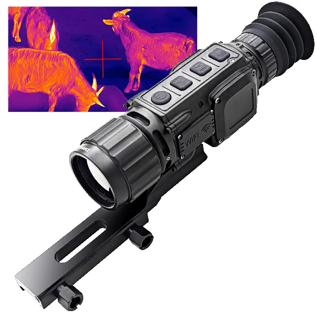 Thermal Imaging Scope Thermal Monocular TS219 256*192 AI Enhanced Handheld Thermal Scope for Hunting & Outdoor Observation