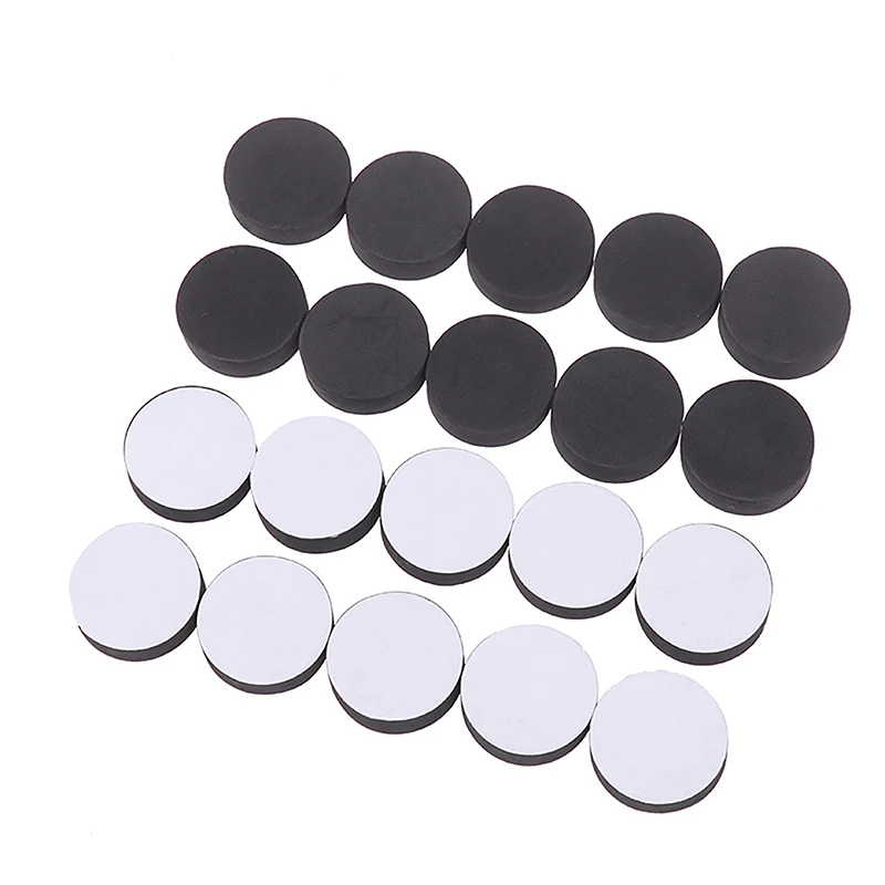 *20PCS Speaker Shock Absorbing Foot Mat Anti-slip Pad Self-adhesive EVA Desktop Speaker Foam Sponges Pad