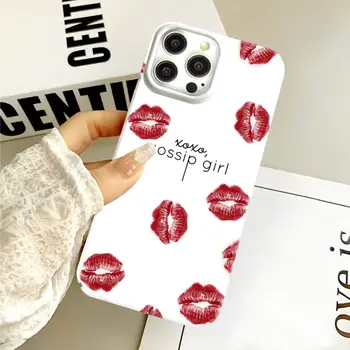 Pouzdro na telefon Gossip Girl FUNDA pro iPhone 16 15 14 13 12 11 Plus Pro Max Mini s velkým otvorem, fólie na telefon a kryty 8 nejlepší prodej Případ Drbny - №6