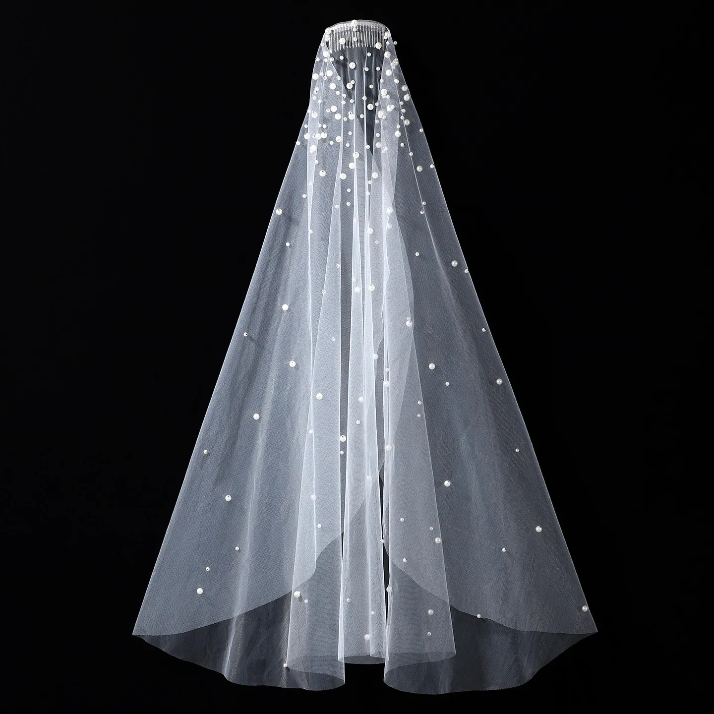 1T Wedding Veil Pea…