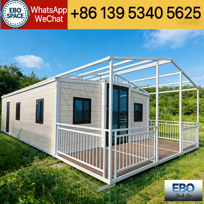 Reliable Expandable Container House Prefab Modular System Suitable for Long Term Housing Projects