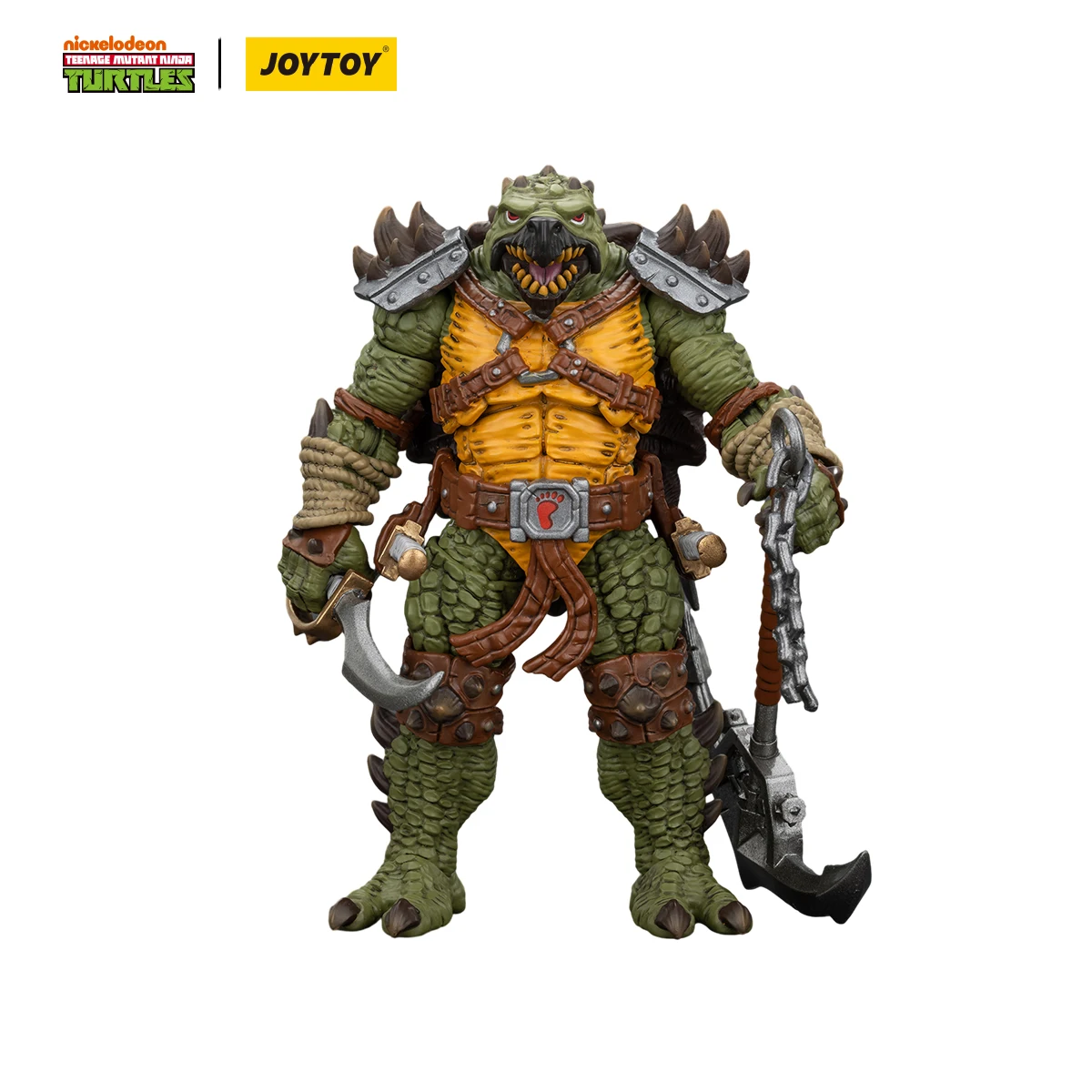 JOYTOY TMNT 1/18 Action Figure Krang/Slash/Tokka อะนิเมะรุ่นทหาร