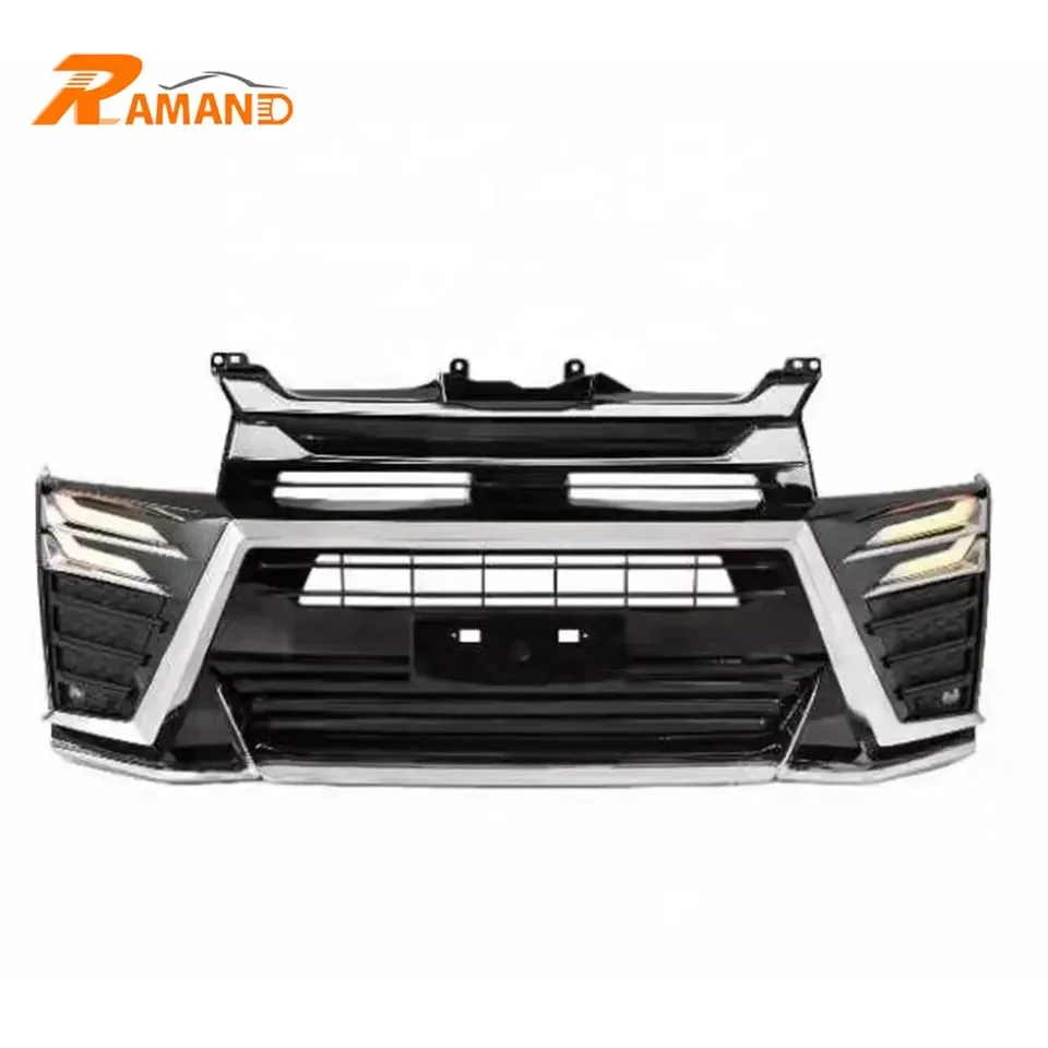 Hot Sale Front Face for Hiace KDH200 2005-2018 with LED Headlight Front Bumper for Hiace Body Kits