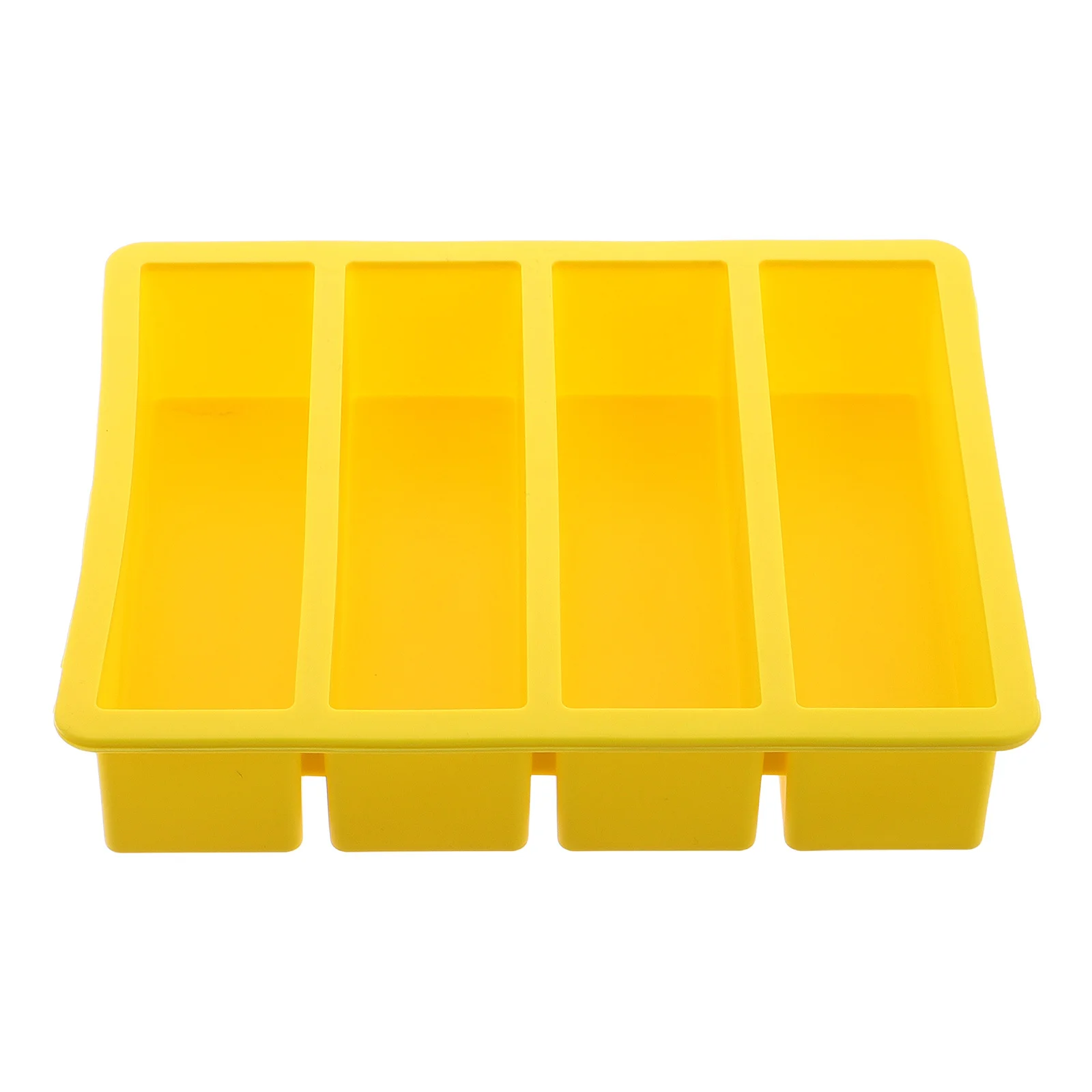 

Silicone Ice Cube Molds 4 Cavity Long Tray Easy Release Large Ice Cubes Cold Drinks Baking Food DIY Kitchen Tool