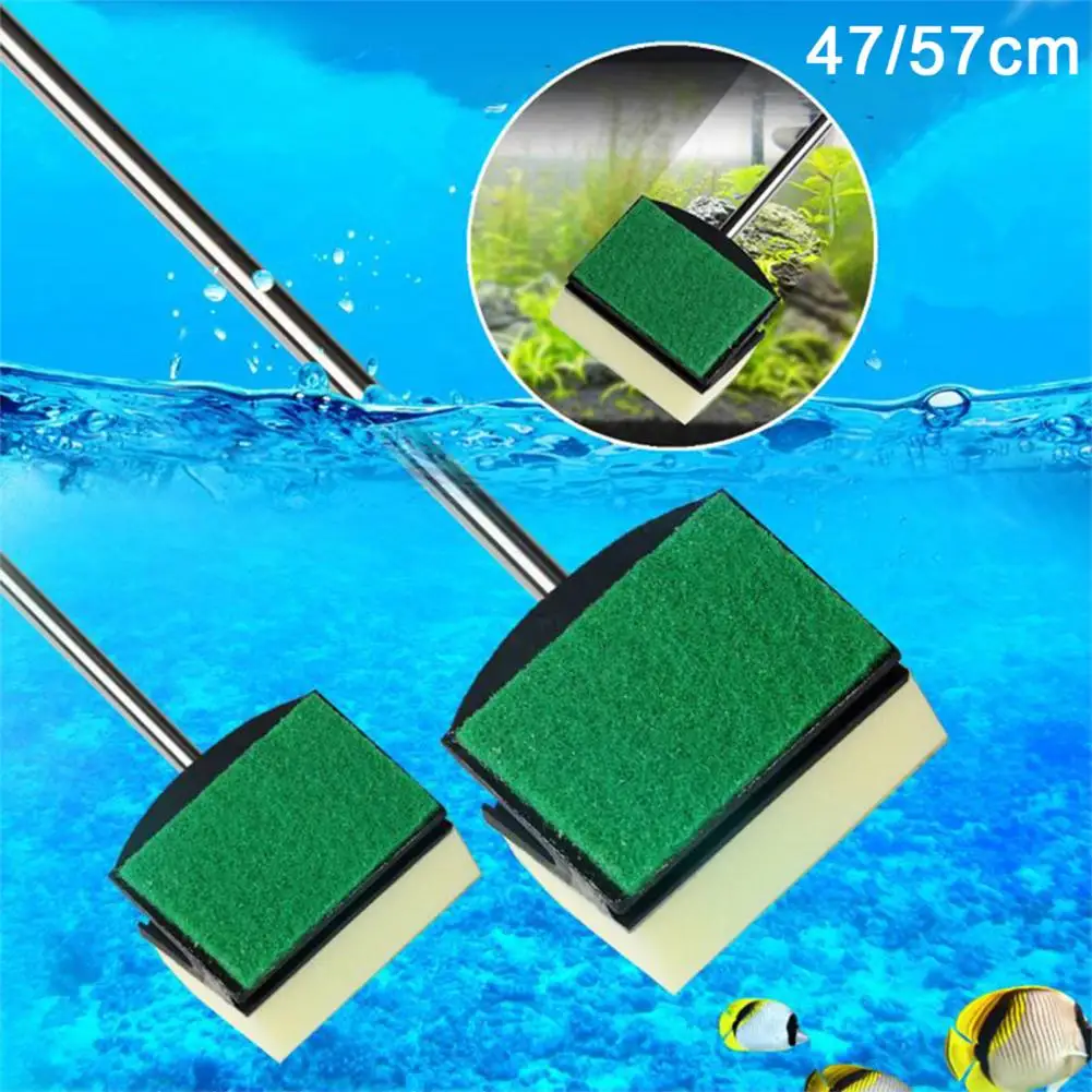 Aquarium Brush Practical Fish Tank Algae Scraper Firm Aquarium Cleaning Tool
