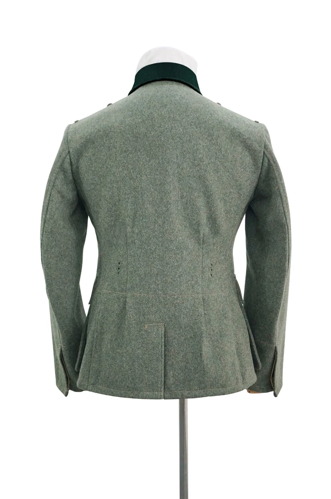 GUWA-108 WWII German M41 Heer Officer fieldgrey Wool Feldbluse