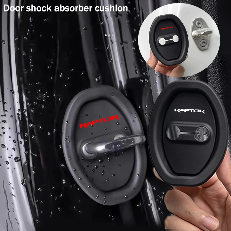 

4 pcs Extendable Car Door Lock Covers Waterproof Rust-proof Protection For Ranger Raptor Wildtrak 2023 T6 XLT T7 T8 XLS 4X4 Auto