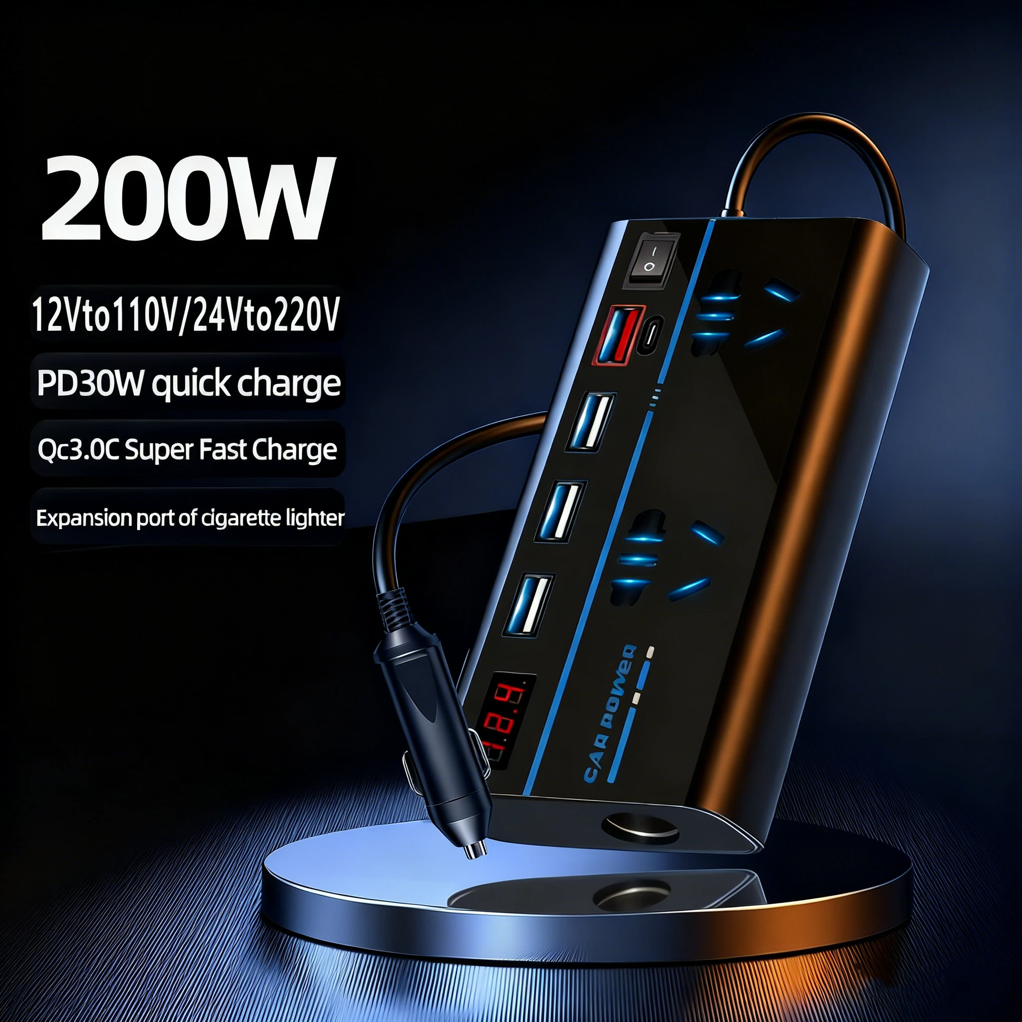 G8 200W Car Inverte… - image