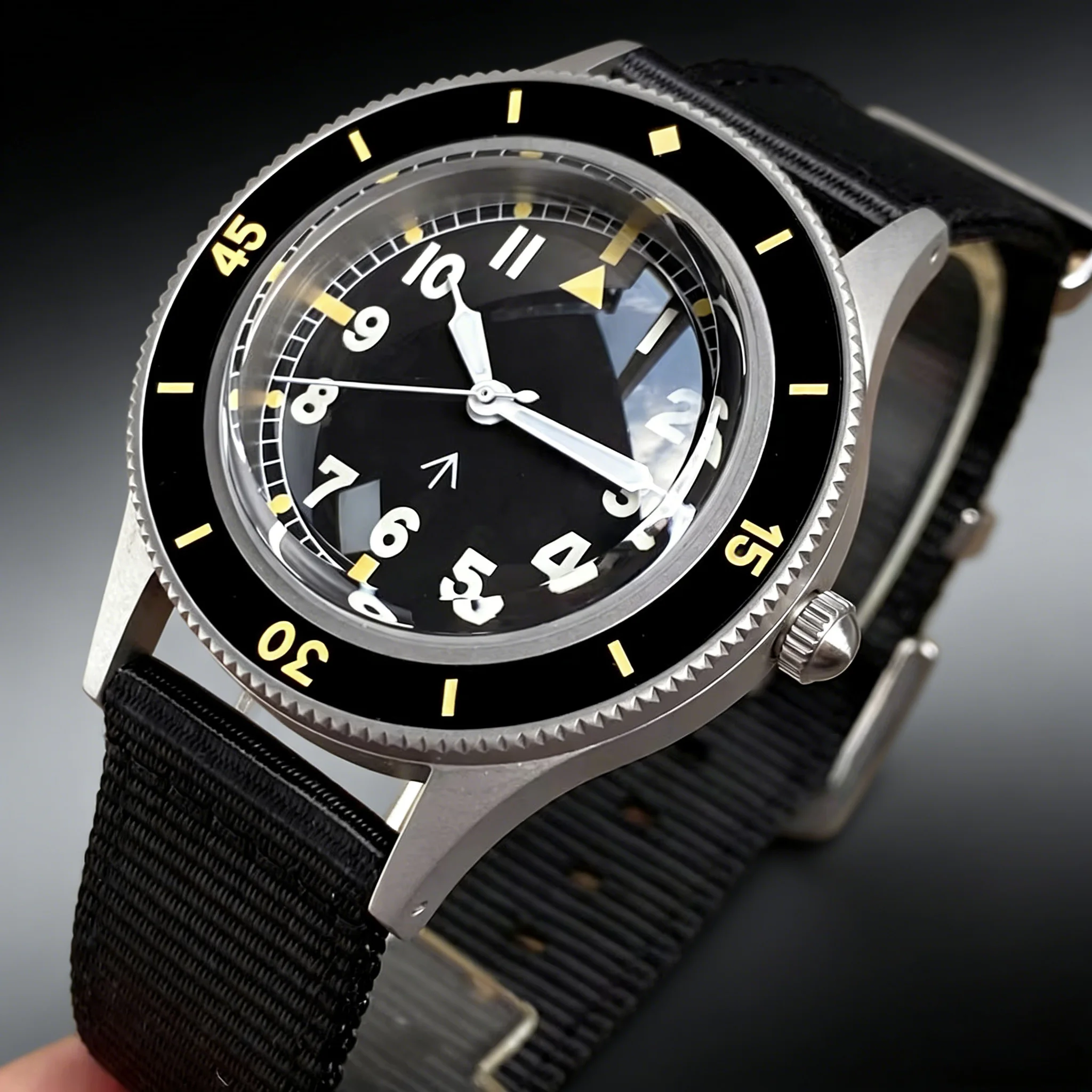 Diver Watch 300M - Tandorio 40mm Retro 20Bar Otomatik Miyota