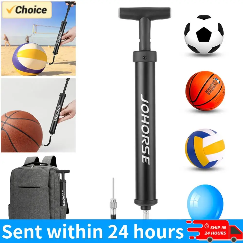 

Ручной насос для мячей, портативный компактный насос для накачивания баскетбольных и футбольных мячей, многофункциональный для баскетбола, футбола, волейбола