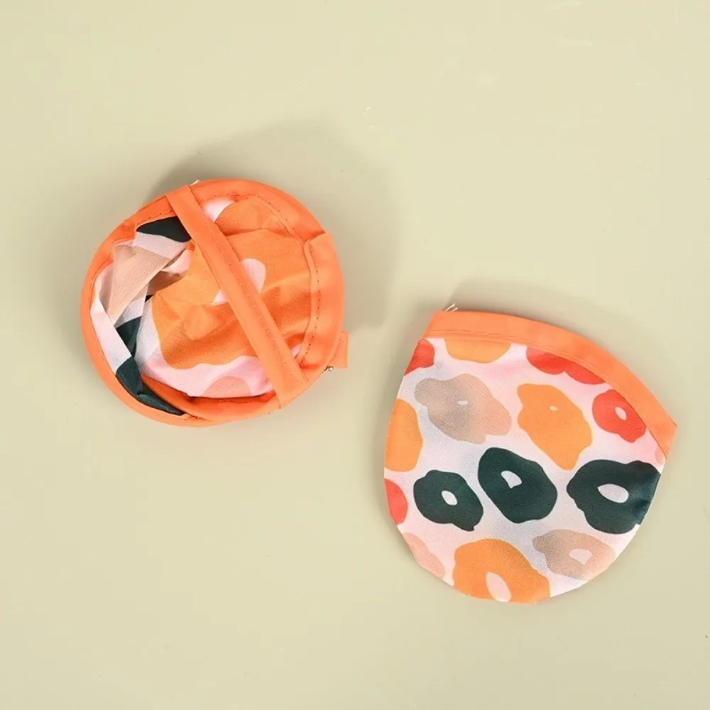 Decorative Japanese Style Portable Folding Fan Collapsible Mini Flying Disc Fan with Pocket Colorful Handheld Fan Summer