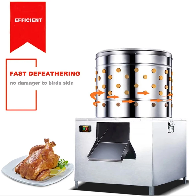 PBOBP Best Quality Commercial Chicken Plucker 60L Chicken Plucker Machine Bird Plucking Machine