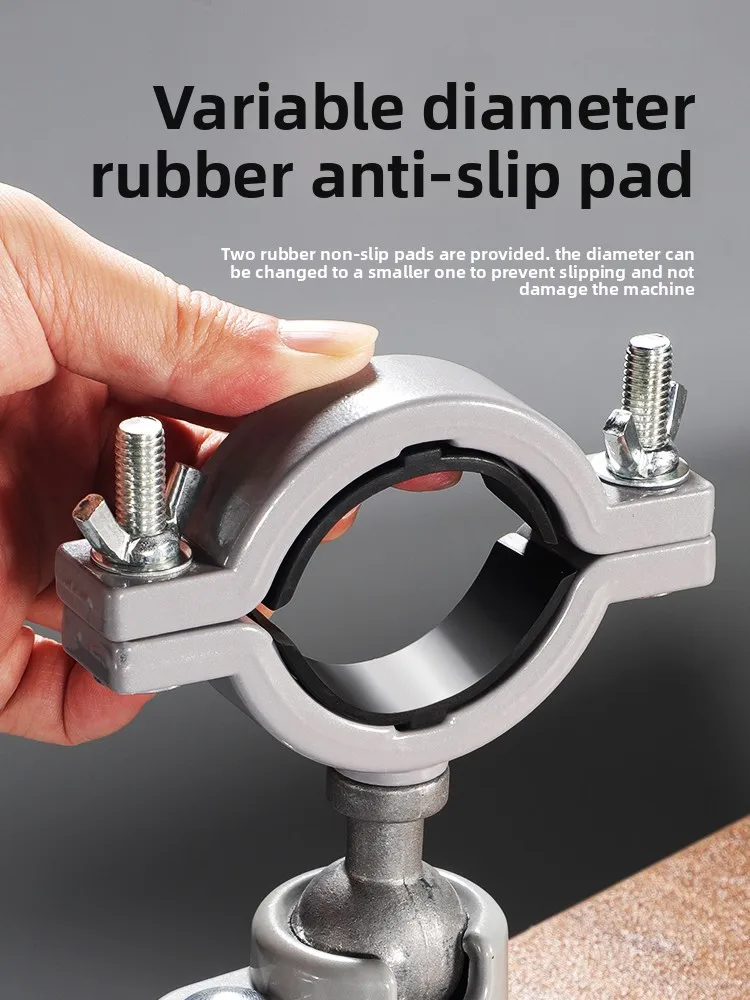 Multi-Functional Rotary Tool Stand Universal Rotating Holder for Electric Grinder Hand Drill Bench Vise Clamp Accessory