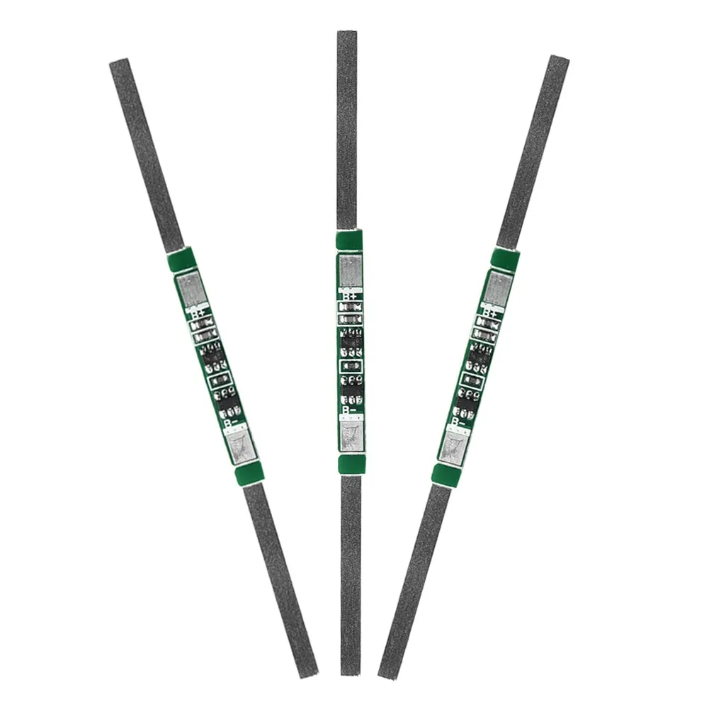 

10/20/50/100Pcs Protection-Plate With Soldering Strip 3A Protection Board For 1S 3.7V Li-Ion Lithium Battery 18x3.6mm