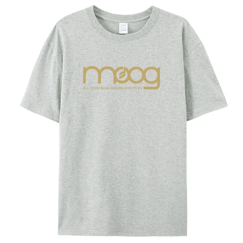 100% Cotton T-shirt 2024 New Men Crew Neck Tops Moog Black Short Sleeve Tee Shirt Men Summer Tee-shirt Homme Black T-shirt