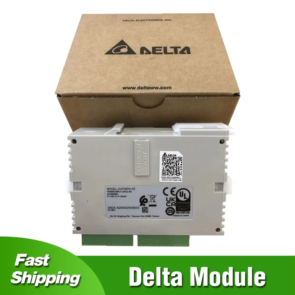 

DVP04AD-S DVP04TC-S DVP04PT-S DVP04DA-S DVP04AD-S2 DVP04DA-S2 DVP01PU-S for Delta DVP PLC Programmable Logic Controller Module